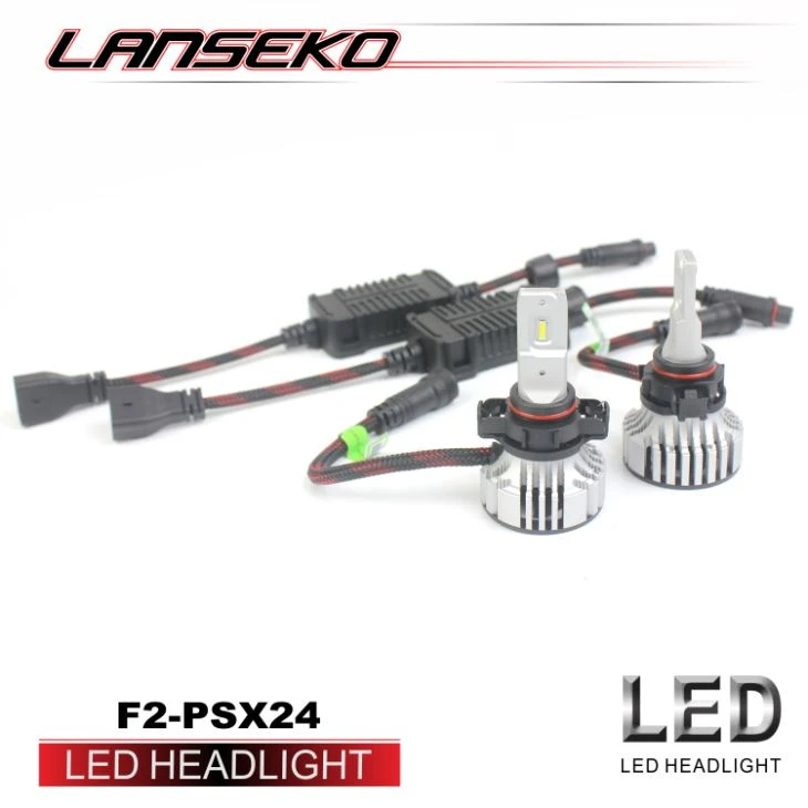 6500K White 6000LM PSX24W.LED Car Lights