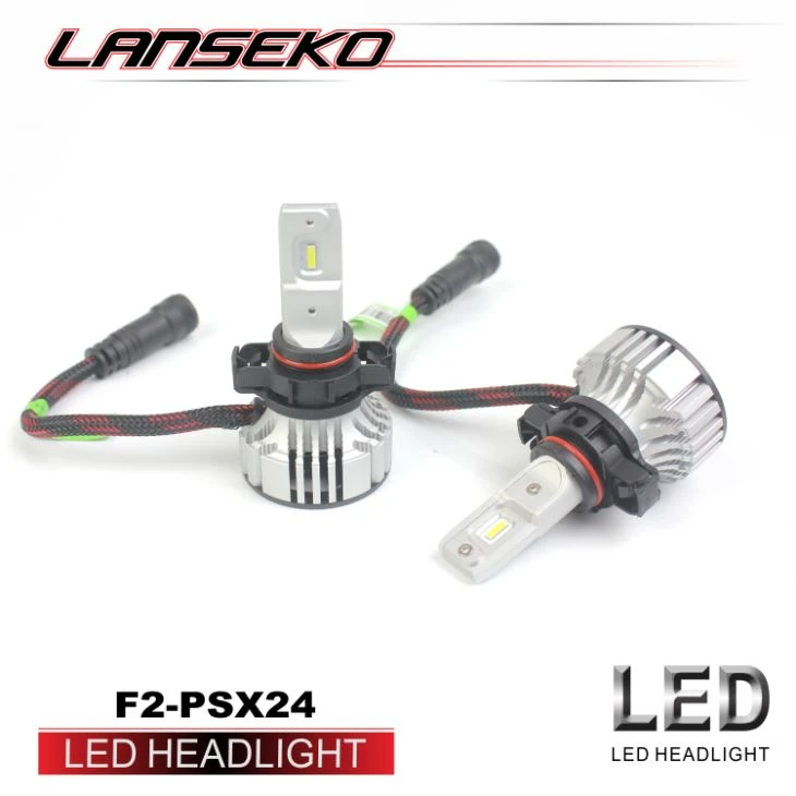 6500K White 6000LM PSX24W.LED Car Lights